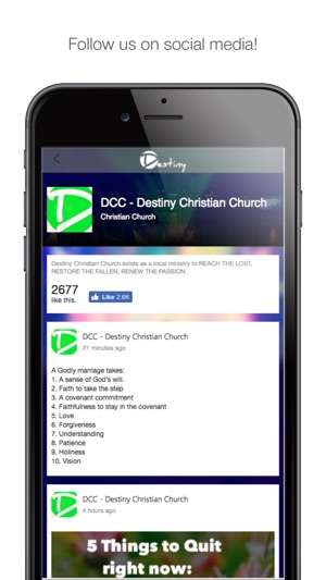 Destiny Christian Church MN(圖2)-速報App