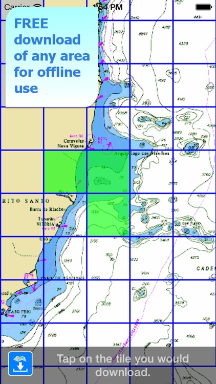 Aqua Map Brazil HD Pro GPS Offline Nautical Charts screenshot-4