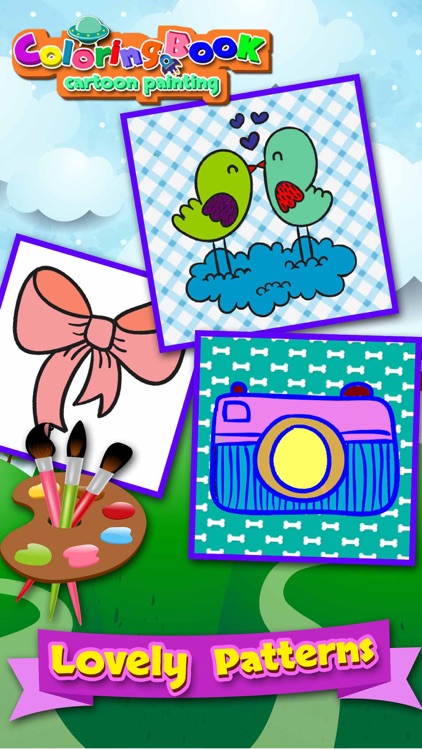 Coloring Book :Cartoon Painting