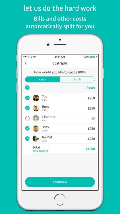 acasa - manage & split home bills, energy, rent screenshot-4