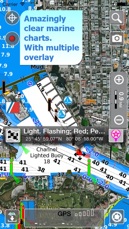 Aqua Map: US - GPS Boating Charts | HD