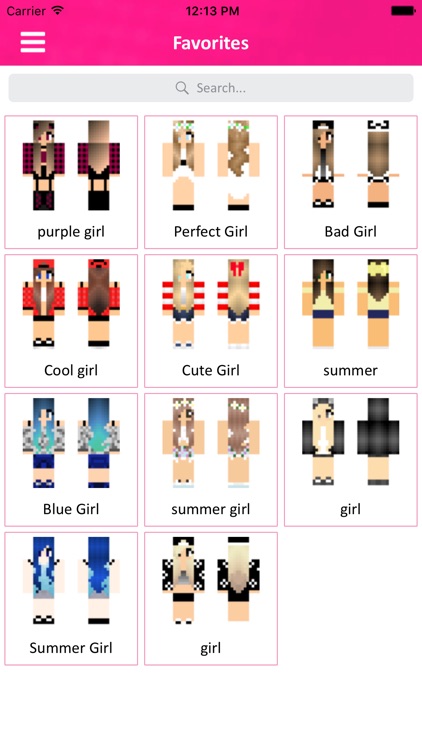 Girl Skins - Skin Editor