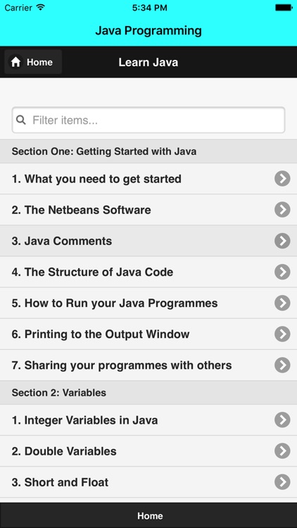 Tutorial Java Programming Guide