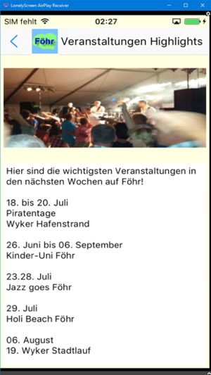 Föhr App für den Urlaub(圖4)-速報App