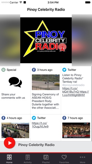 Pinoy Celebrity Radio(圖1)-速報App