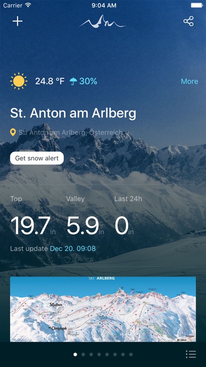 Snow Report - Ski weather for Ski Resorts
