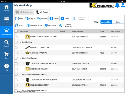 Kennametal NOVO screenshot 4