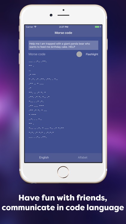 Morse Code Messege Generator Reader & Translator screenshot-3