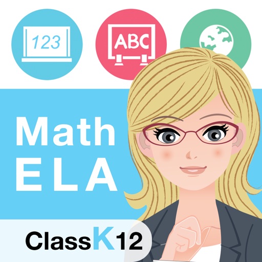 ClassK12 Kids Math, ELA, coding, cool games & more Icon