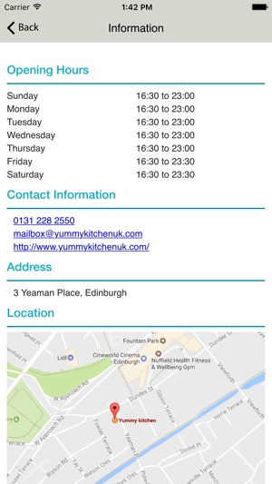 Yummy Kitchen Edinburgh(圖3)-速報App