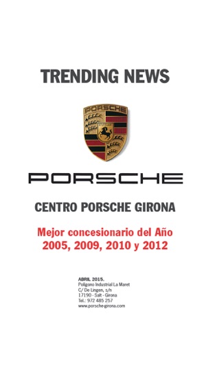 TRENDING NEWS PORSCHE GIRONA