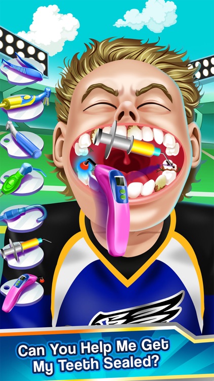 Athlete Dentist Doctor Games!