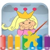 Princess Coloring Games For My Girl and Little Kid