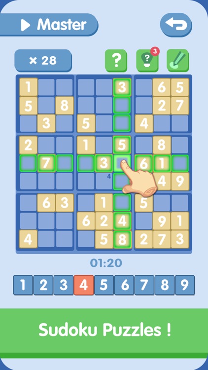Sudoku Puzzle - Classic Brain Games screenshot-0