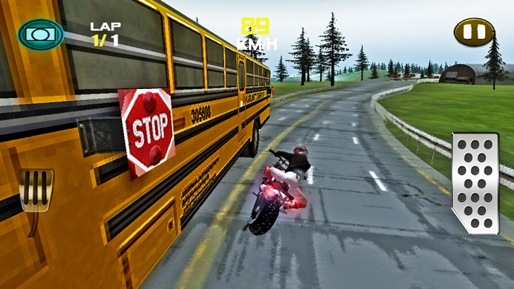 Bike Highway Traffic Rider Game