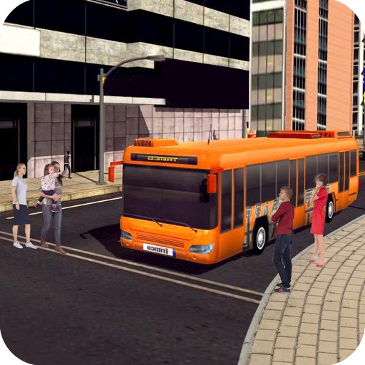 Driving In City - Metro Bus Simulation icon