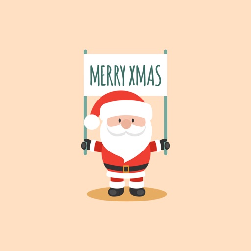 Christmas Santa Claus Stickers icon