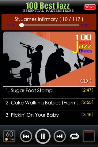 jazz blues music classic 100 screenshot 3