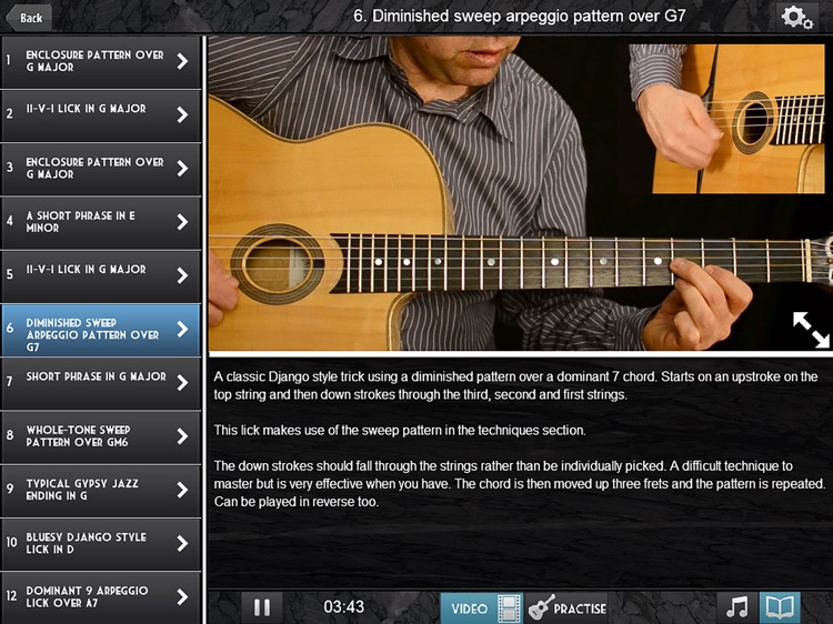 Gypsy Jazz Guitar with Tim Robinson screenshot-3