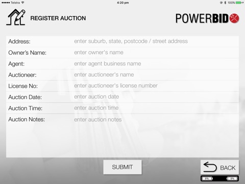 PowerBid Lite screenshot 4