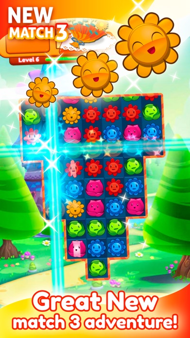 How to cancel & delete Blossom Garden Match 3: Connect and Bloom Flowers from iphone & ipad 1