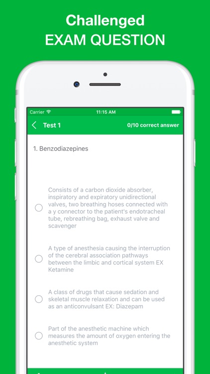 Anesthesia Exam Questions 2017 Edition