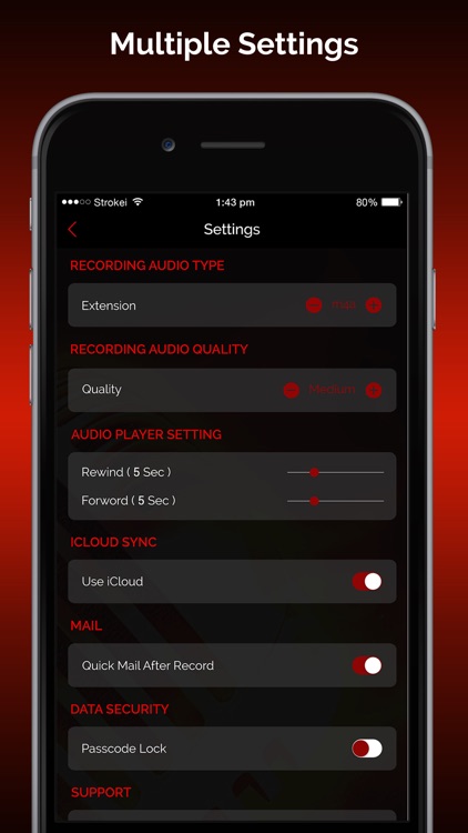 Quick Recorder Pro: Voice Record,Trim,Share,Upload screenshot-3