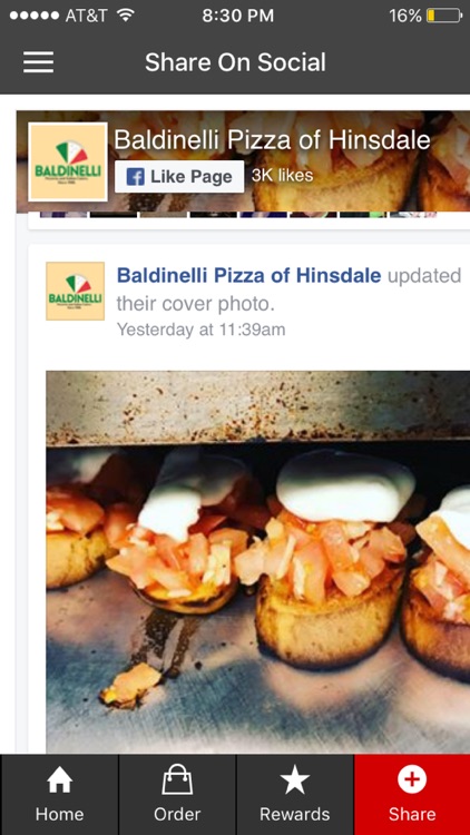 Baldinelli Pizza screenshot-4