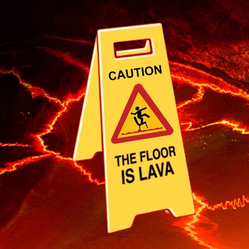 The floor is lava game challenge iOS App