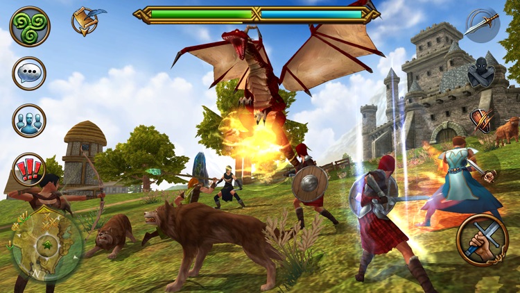 3D MMO Celtic Heroes screenshot-0