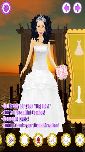 Bridal Salon Dress Up Wedding Bride Makeover Girl(圖2)-速報App