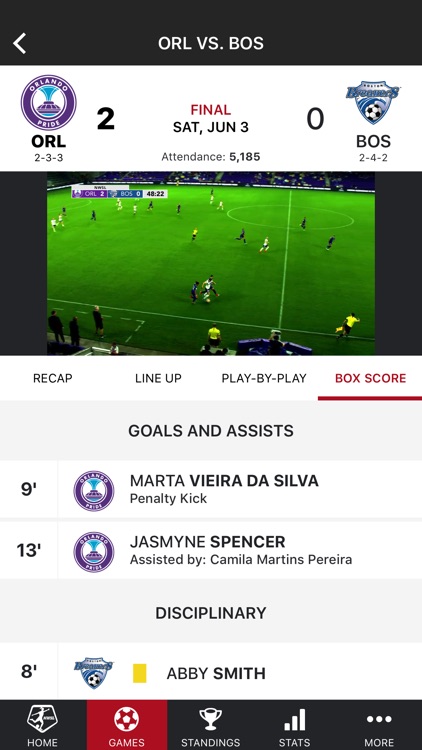 NWSL - National Women's Soccer League Official App screenshot-4