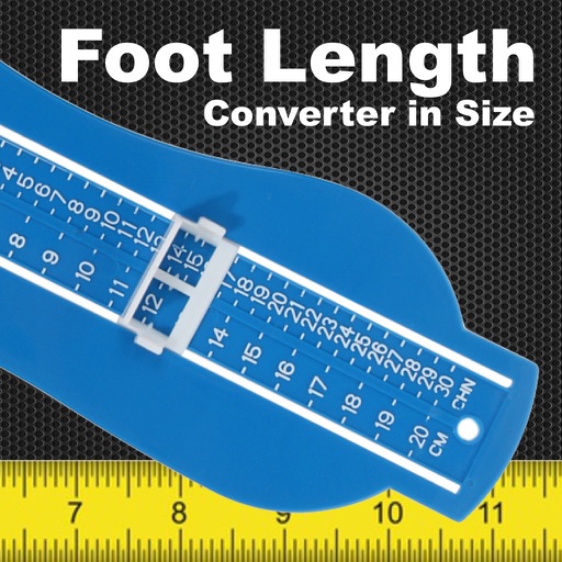Foot length converter in size