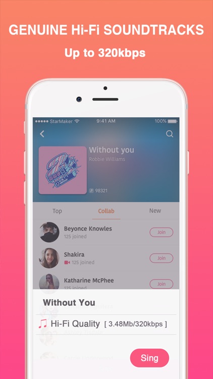 Sing Karaoke Songs Unlimited with StarMaker