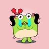 Little Froggy Emoji &amp; Sticker for Chatting