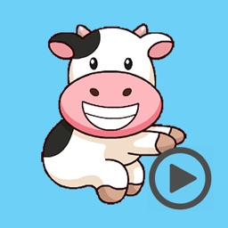 Milk Cow Party Time Animated