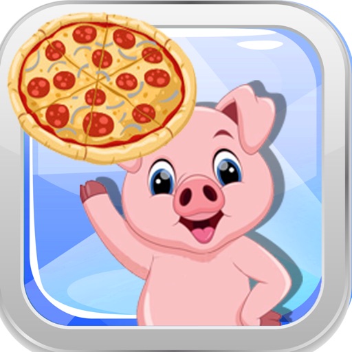 Kids Pa Games Fast Food Restaurant Pep Pig Pizza Icon