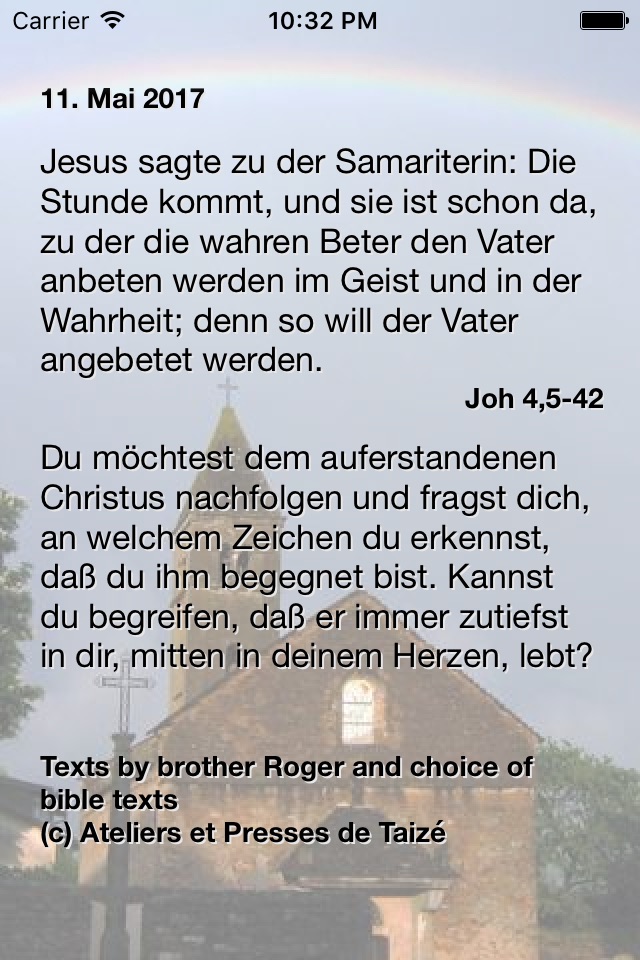 Taizé Readings screenshot 3