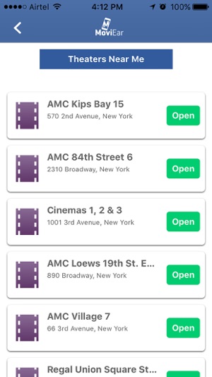 MoviEar - The Movie Theatre App(圖2)-速報App