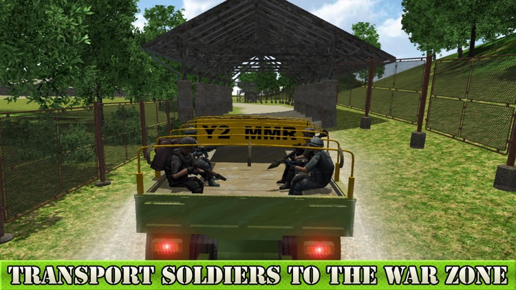 Offroad Military Truck Driver : Army Jeep Driving screenshot-4