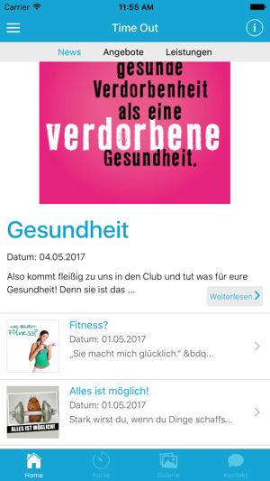 Time Out Fitness(圖1)-速報App