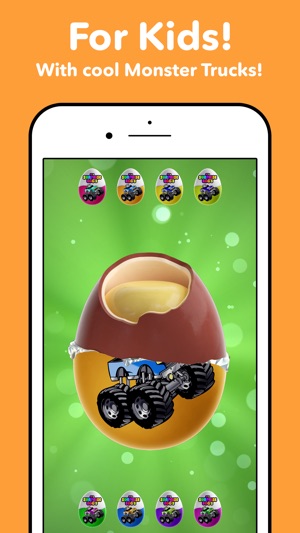 Monster Trucks Surprise Eggs For Kids(圖2)-速報App