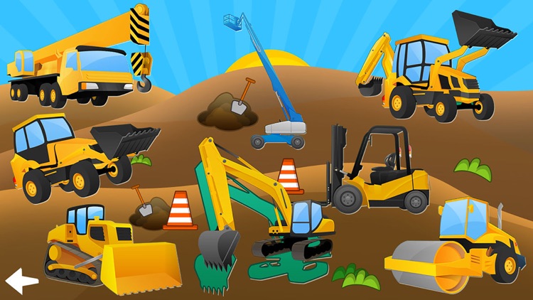 Trucks and Diggers Puzzles Games For Boys Lite