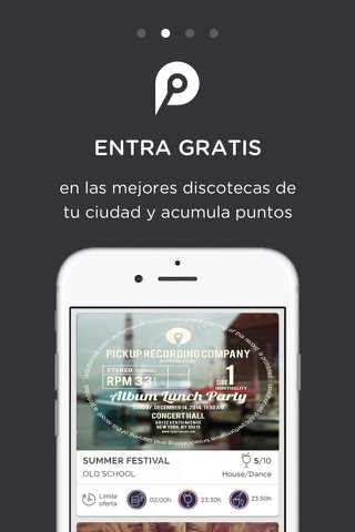 PassApp - Discotecas y música screenshot 2