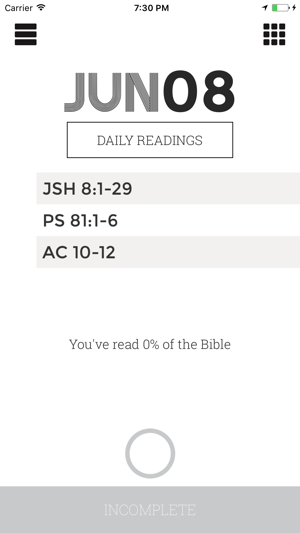 CATC Bible Reading Plan