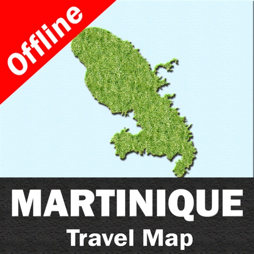 MARTINIQUE – GPS Travel Map Offline Navigator icon