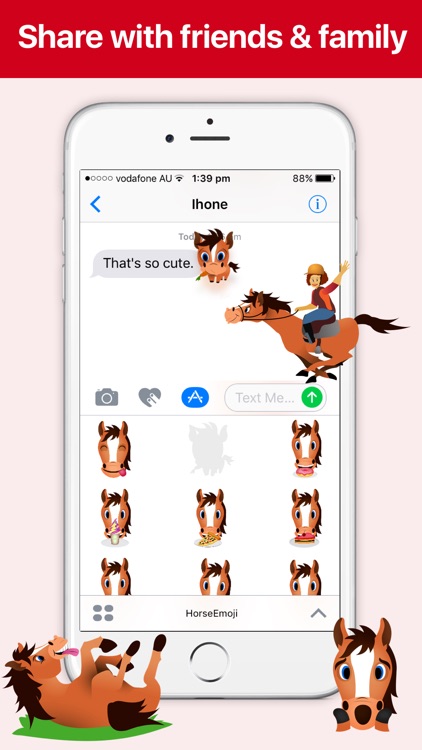 Horse Emoji - Fun Mojis & Stickers screenshot-3