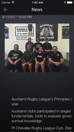 Manukau Rugby League(圖3)-速報App