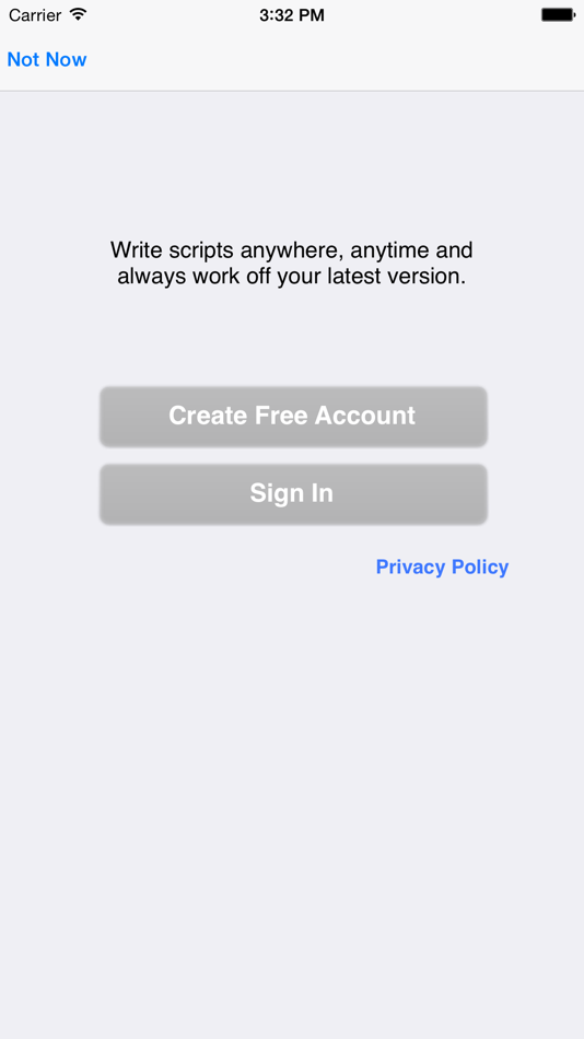 Script ios