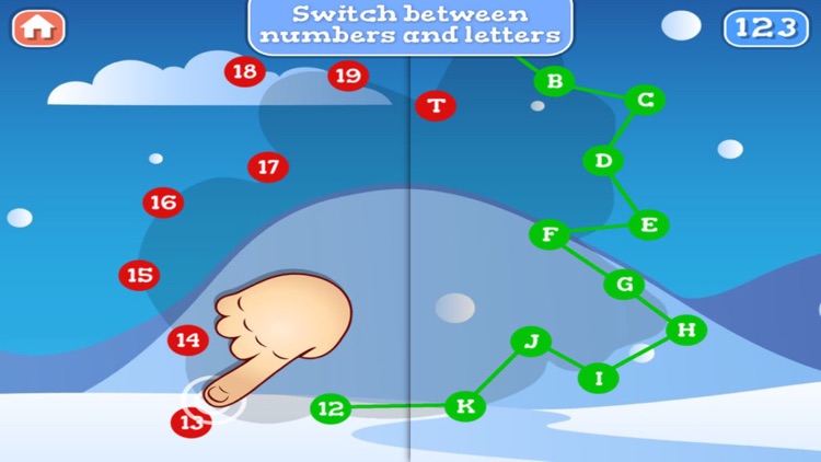 Christmas ABC - Connect the Dots for Kids